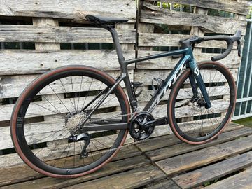 Gebrauchtes Scott Addict Shimano 105 Di2 2023 Road & Gravel, Blau — Bild 4 von 6