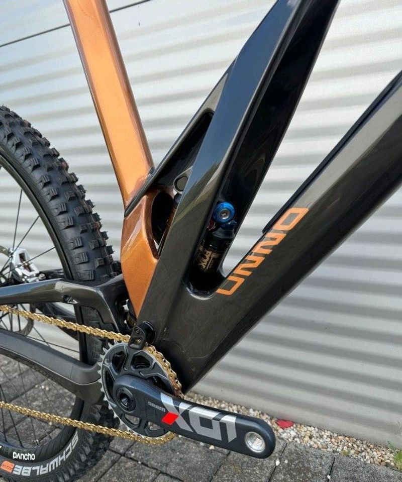 Used UNNO DASH Race S3 2023 Frameset 2023 Mountainbike, Black, 29 — image 2 of 3