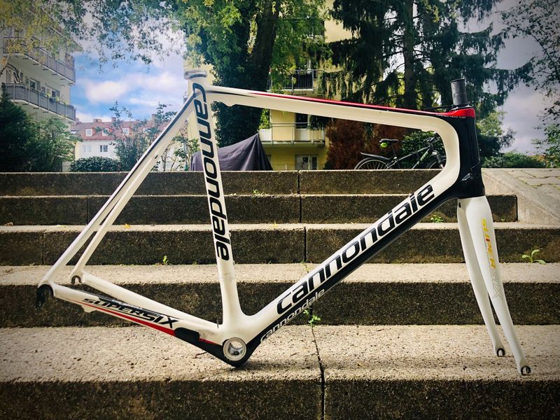 Použité Cannondale Supersix Carbon Rahmen RH58 2017 Road & Gravel