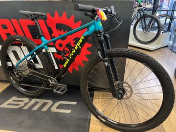 Gebrauchtes Lee Cougan Droid 2023 Mountainbike, Blau — Bild 1 von 7