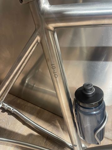 Used IS Passoni PRIMO FRAME KIT Frameset 2027 Road & Gravel, Light Gray — image 10 of 14