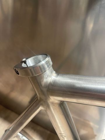 Used IS Passoni PRIMO FRAME KIT Frameset 2027 Road & Gravel, Light Gray — image 11 of 14