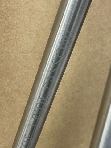 Used IS Passoni PRIMO FRAME KIT Frameset 2027 Road & Gravel, Light Gray — image 8 of 14
