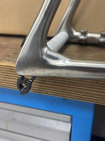 Used IS Passoni PRIMO FRAME KIT Frameset 2027 Road & Gravel, Light Gray — image 7 of 14