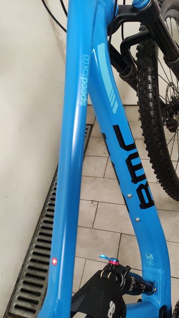 Used BMC speedfox 03 2017 2017 Mountainbike, Blue, 29 — image 8 of 11