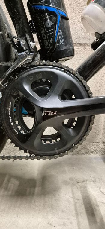 Used Giant Tcr Shimano 105 2018 Road & Gravel, White — image 4 of 9