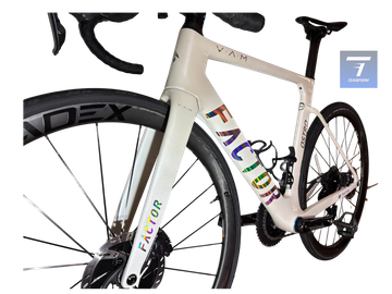 Used Factor OSTRO VAM 2022 Frameset 2022 Road & Gravel, White — image 3 of 9