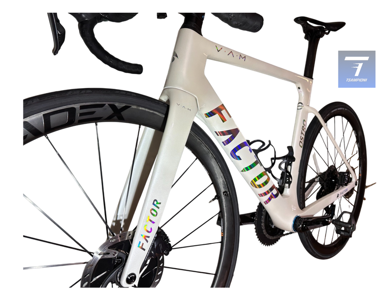 Used Factor OSTRO VAM 2022 Frameset 2022 Road & Gravel, White — image 3 of 9