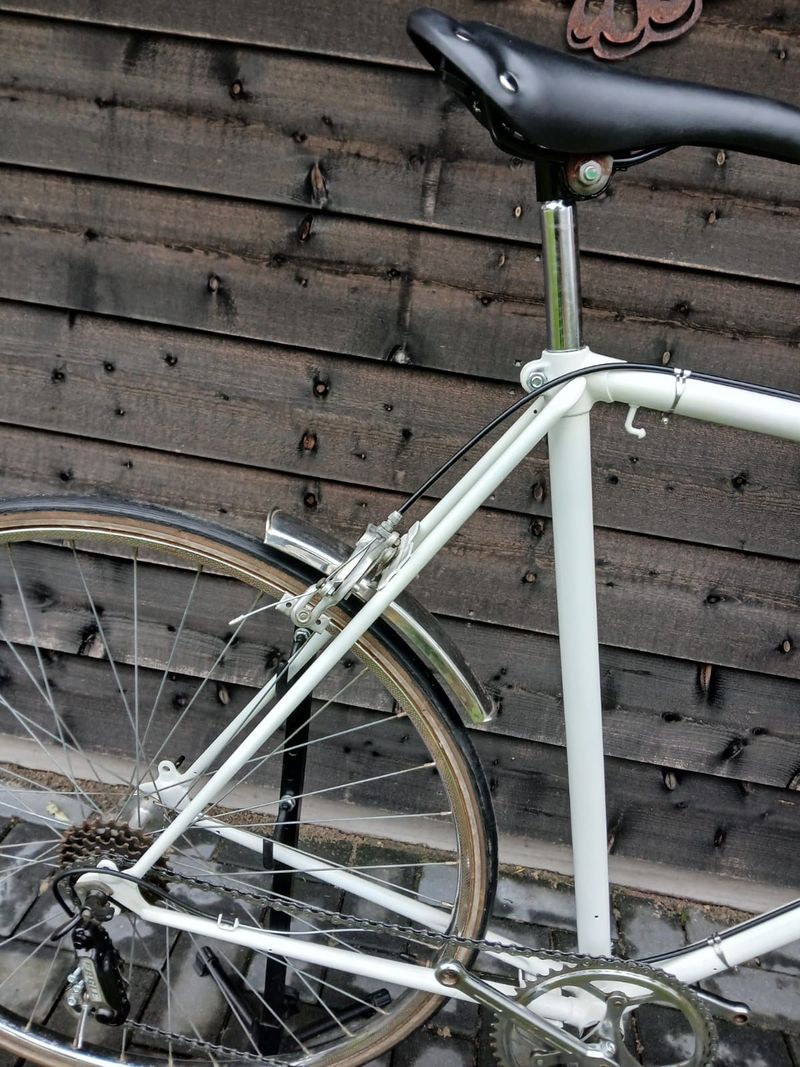 Batavus Racefiets 1980 Road & Gravel de segunda mano, Blanco — imagen 6 de 11