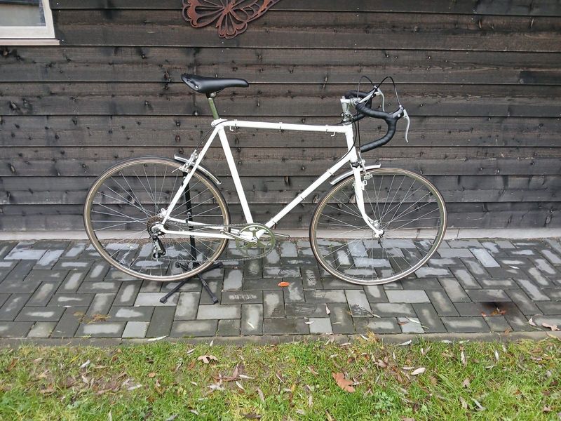 Batavus Racefiets 1980 Road & Gravel de segunda mano, Blanco — imagen 4 de 11