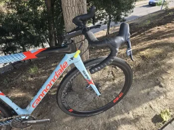 Used Cannondale SuperX Force 2017 2017 Road & Gravel, Blue — image 4 of 4