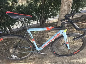 Used Cannondale SuperX Force 2017 2017 Road & Gravel, Blue — image 2 of 4