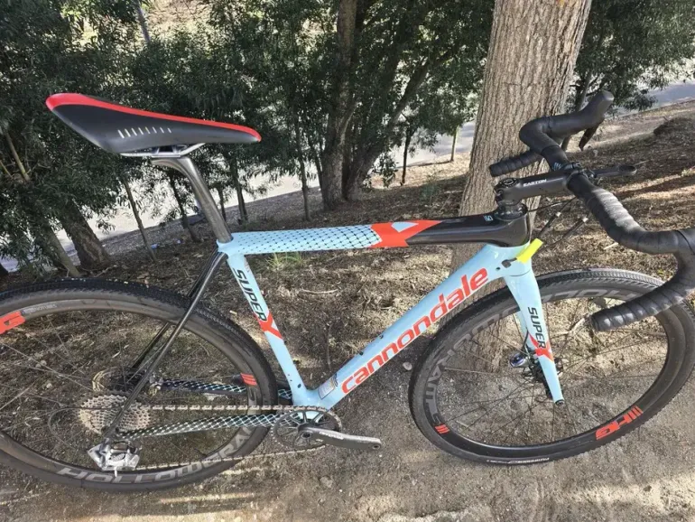 Used Cannondale SuperX Force 2017 2017 Road & Gravel, Blue — image 2 of 4
