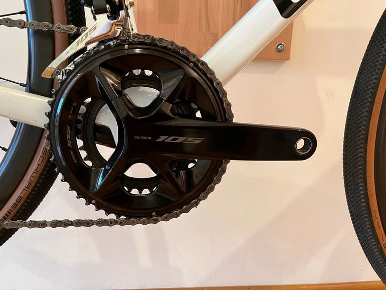 Used CUBE CROSS RACE C:62 SLX 2024 2024 Road & Gravel, White — image 6 of 14
