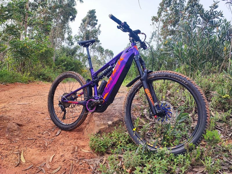 Gebrauchtes Rock Machine BLIZZARD INT E70-27+ LTD 2021 Mountainbike, Violett — Bild 4 von 13