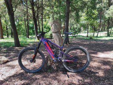 Gebrauchtes Rock Machine BLIZZARD INT E70-27+ LTD 2021 Mountainbike, Violett — Bild 8 von 13
