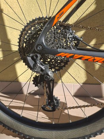 Used KTM MTB KTM Myroon Pro 12 Front Suspension 12 Velocità 2018 Mountainbike, Rojo — image 3 of 6
