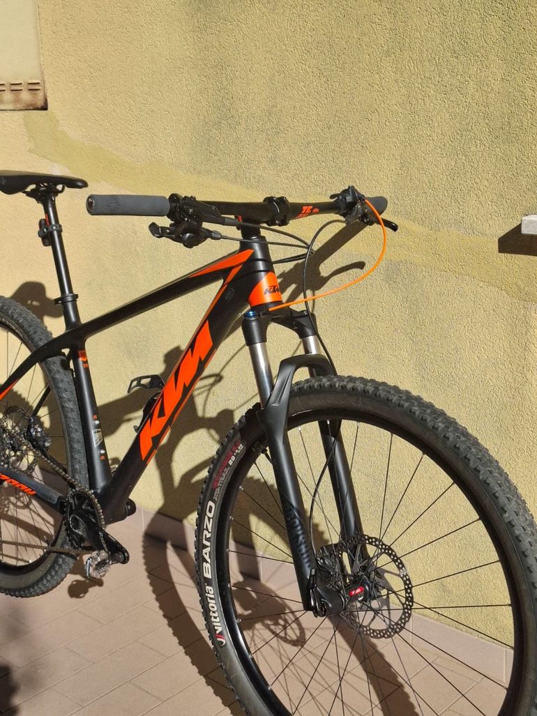 Used KTM MTB KTM Myroon Pro 12 Front Suspension 12 Velocità 2018 Mountainbike, Rojo — image 2 of 6