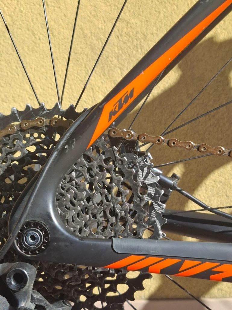 Used KTM MTB KTM Myroon Pro 12 Front Suspension 12 Velocità 2018 Mountainbike, Rojo — image 6 of 6