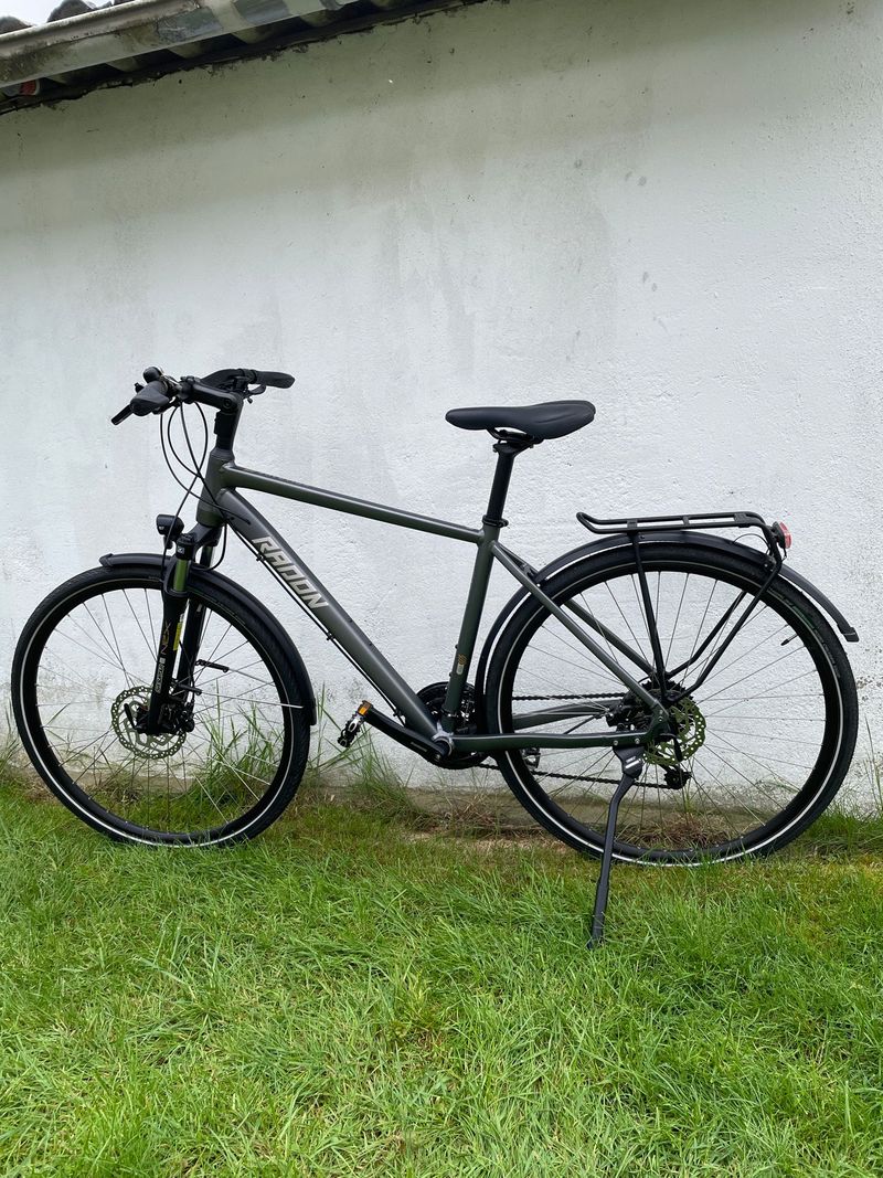Gebrauchtes Radon Solution comfort Shimano Altus 2023 Road & Gravel, Hellgrau — Bild 1 von 12