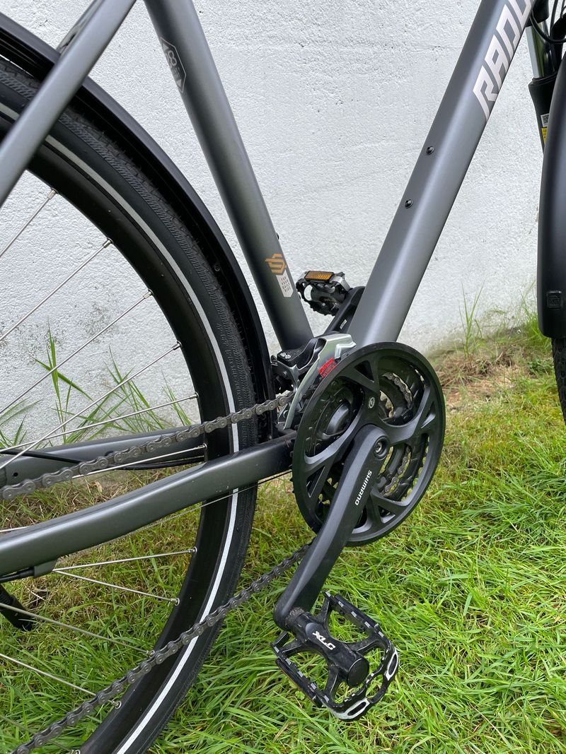 Gebrauchtes Radon Solution comfort Shimano Altus 2023 Road & Gravel, Hellgrau — Bild 3 von 12
