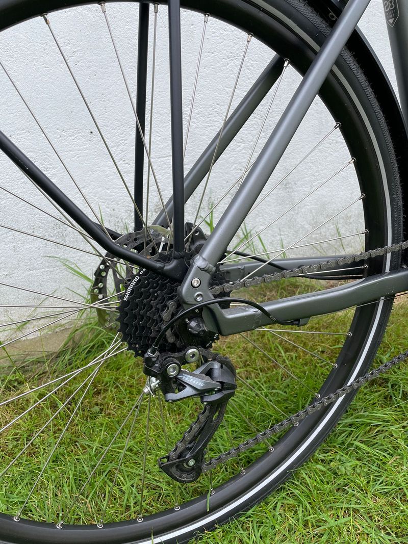Gebrauchtes Radon Solution comfort Shimano Altus 2023 Road & Gravel, Hellgrau — Bild 4 von 12