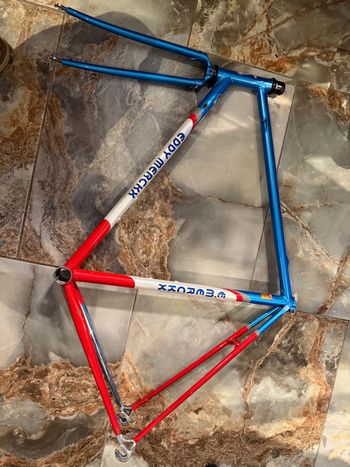 Used Eddy Merckx Corsa Extra TSX 1998 Road & Gravel, Blue — image 2 of 18