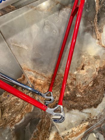 Used Eddy Merckx Corsa Extra TSX 1998 Road & Gravel, Blue — image 14 of 18