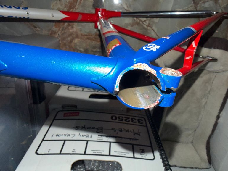 Used Eddy Merckx Corsa Extra TSX 1998 Road & Gravel, Blue — image 4 of 18