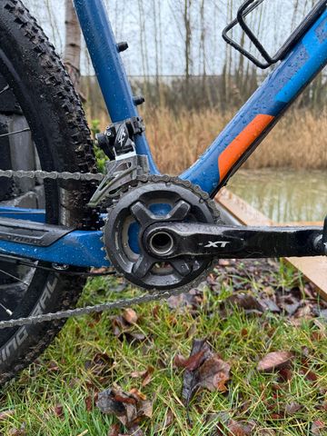 Used Giant XTC Advanced 1 2017 2017 Mountainbike, Blue, 27.5 — image 5 of 8