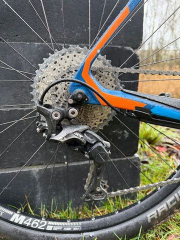 Used Giant XTC Advanced 1 2017 2017 Mountainbike, Blue, 27.5 — image 4 of 8