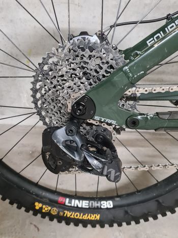 Used Knolly Warden 168 Montage Carte 2023 Mountainbike, Green — image 9 of 18