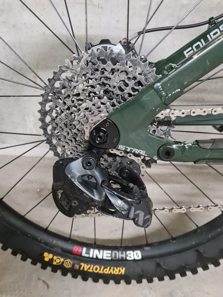 Used Knolly Warden 168 Montage Carte 2023 Mountainbike, Green — image 9 of 18