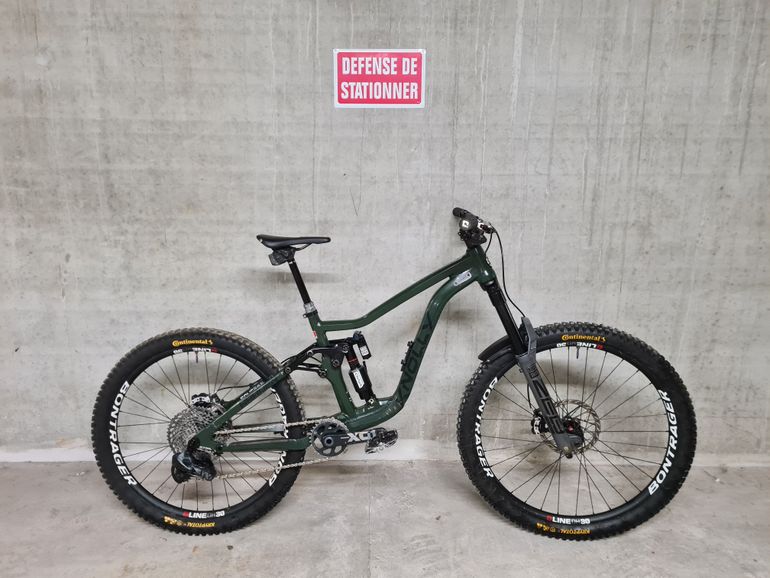 Used Knolly Warden 168 Montage Carte 2023 Mountainbike, Green — image 1 of 18