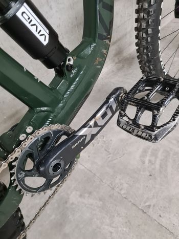 Used Knolly Warden 168 Montage Carte 2023 Mountainbike, Green — image 10 of 18