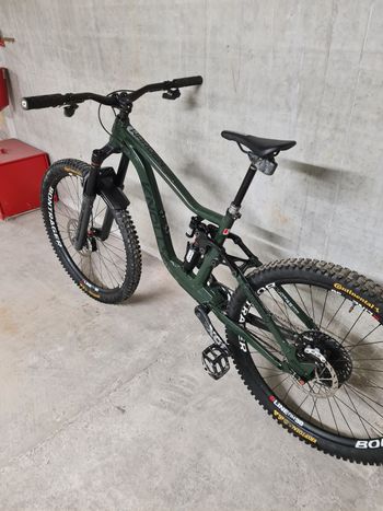 Used Knolly Warden 168 Montage Carte 2023 Mountainbike, Green — image 4 of 18