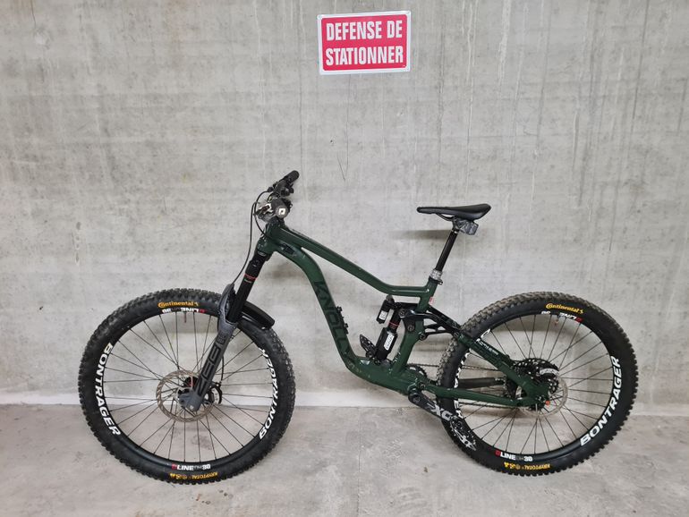 Used Knolly Warden 168 Montage Carte 2023 Mountainbike, Green — image 2 of 18