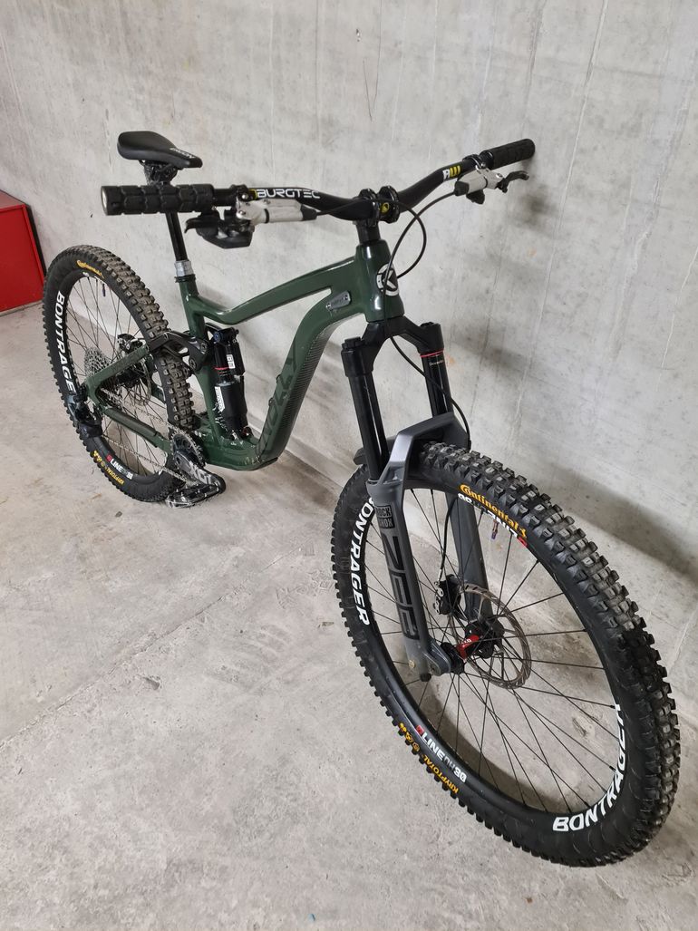 Used Knolly Warden 168 Montage Carte 2023 Mountainbike, Green — image 6 of 18