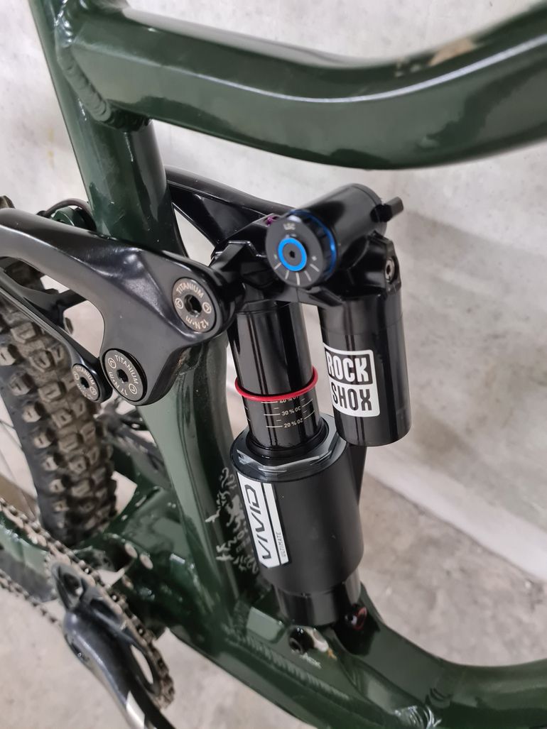 Used Knolly Warden 168 Montage Carte 2023 Mountainbike, Green — image 8 of 18