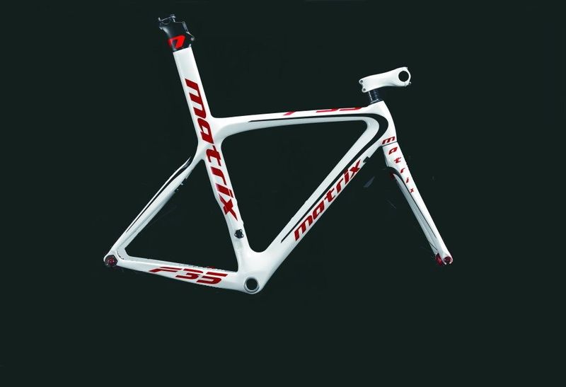 Tweedehands Matrix F35 CARBON Frameset Frameset 2018 Road & Gravel