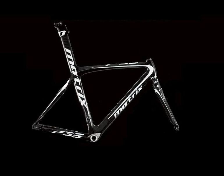 Used Matrix F35 CARBON Frameset Frameset 2018 Road & Gravel, Black — image 1 of 3