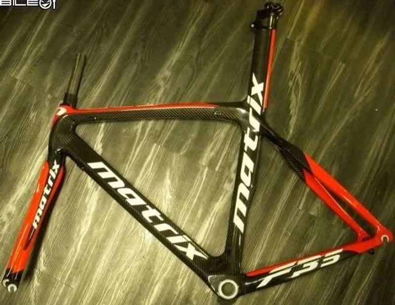 Tweedehands Matrix F35 CARBON Frameset Frameset 2018 Road & Gravel