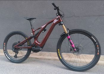 Used Specialized Turbo Levo Pro Carbon 2024 2024 Mountainbike, Red, 29, 27.5 — image 3 of 12