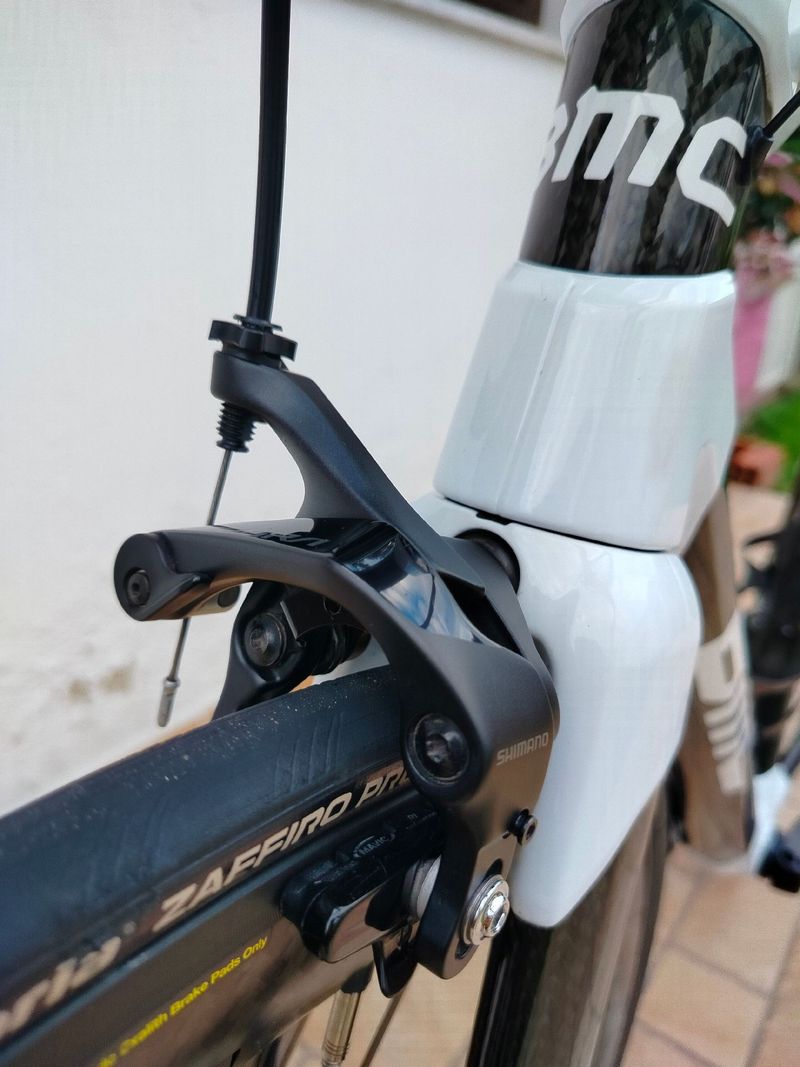 Used BMC IMPEC LSW 2015 Road & Gravel, White — image 11 of 13