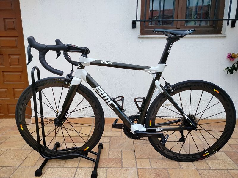 Used BMC IMPEC LSW 2015 Road & Gravel, White — image 2 of 13