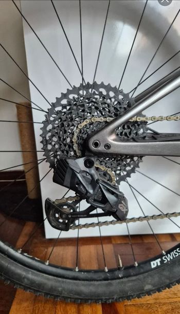 Used Orbea Oiz SRAM GX Eagle AXS 2022 Mountainbike, Hellgrau — image 2 of 5
