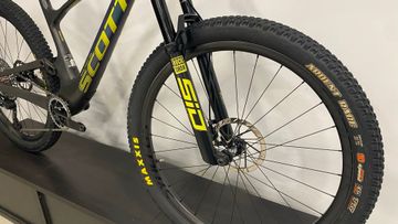 Used Scott Spark SRAM X0 Eagle AXS (T-Type) 2024 Mountainbike, Green — image 7 of 11