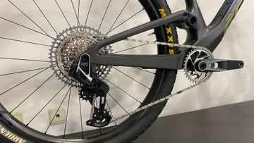 Used Scott Spark SRAM X0 Eagle AXS (T-Type) 2024 Mountainbike, Green — image 5 of 11