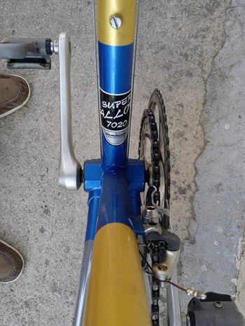 Used BMZ Biemmezeta Shimano 600 Tricolor 8v 1995 Road & Gravel, Blau — image 5 of 12