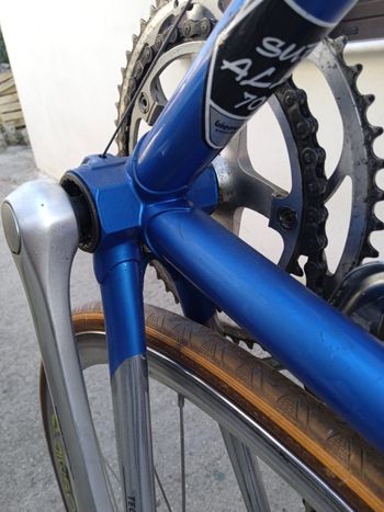Used BMZ Biemmezeta Shimano 600 Tricolor 8v 1995 Road & Gravel, Blau — image 2 of 12